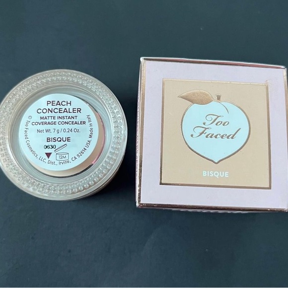 Too Faced PEACH PERFECT Instant Coverage Matte Concealer Bisque - Picture 3 of 3